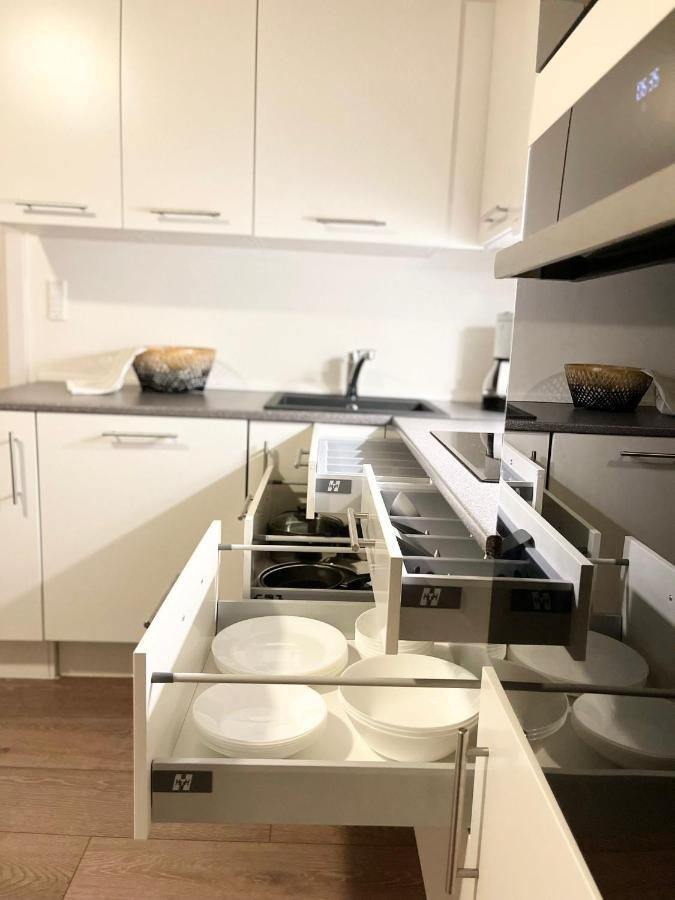 Scandinavian Apartment Hotel - Lunden 1 - Central 3 Bedroom Apartment On Two Floors Horsens Dış mekan fotoğraf